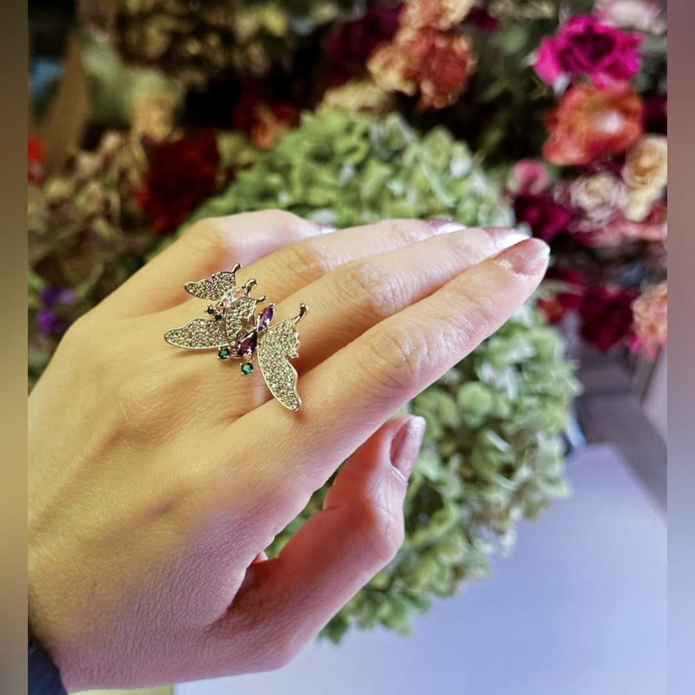 New 18k Gold Plated Ring